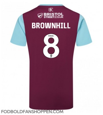 Burnley Josh Brownhill #8 Hjemmebanetrøje 2024-25 Kortærmet